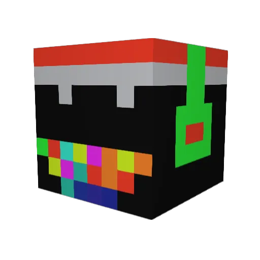 SirSile Minecraft avatar head, 3D render