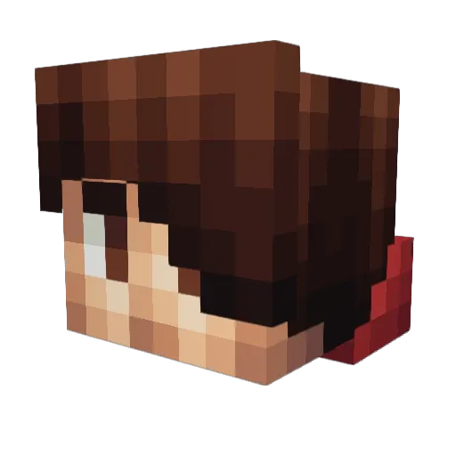 SirSmallB Minecraft avatar head, 3D render