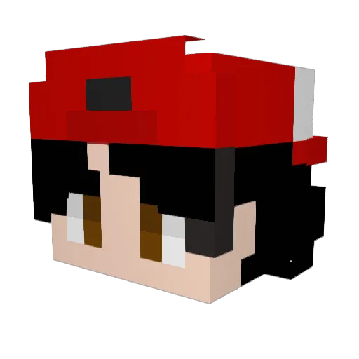 SirSomeBody47 Minecraft avatar head, 3D render