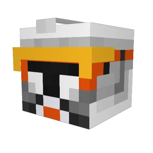 SirSteele Minecraft avatar head, 3D render