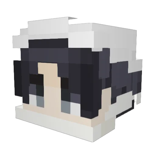 SirStory1 Minecraft avatar head, 3D render