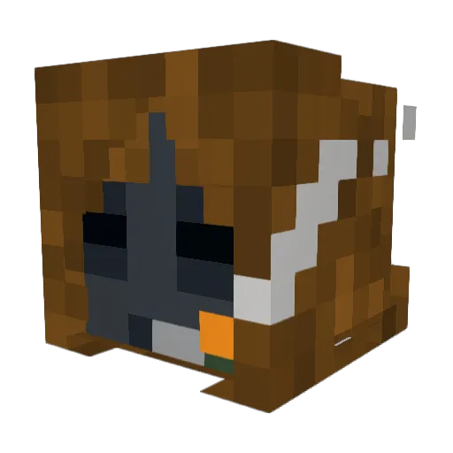 SirStumpyLad Minecraft avatar head, 3D render