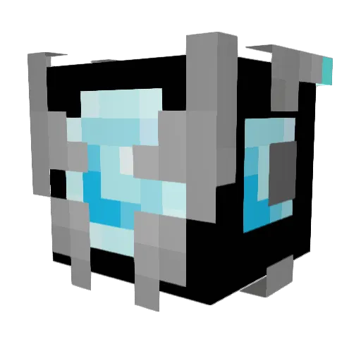 SirSu Minecraft avatar head, 3D render