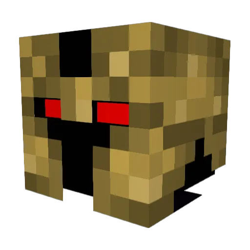 SirSuamberHD Minecraft avatar head, 3D render