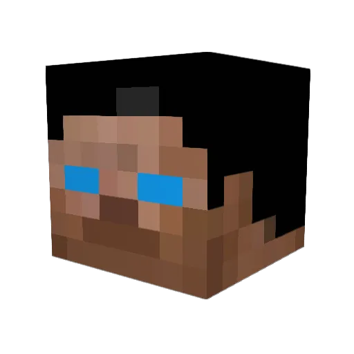 SirSwagington Minecraft avatar head, 3D render