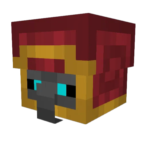 SirToltec Minecraft avatar head, 3D render
