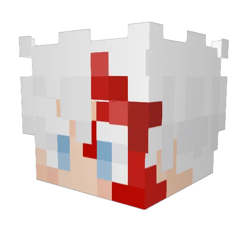 SirTuleLot Minecraft avatar head, 3D render