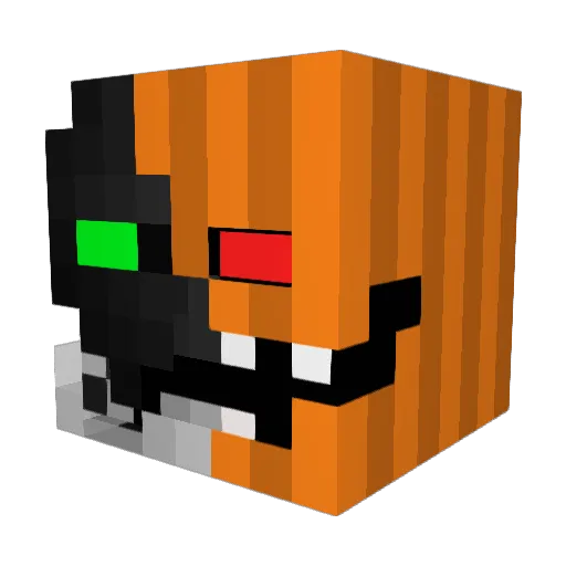 SirTwista Minecraft avatar head, 3D render
