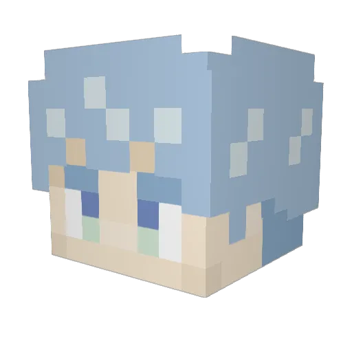 SirWillyumm Minecraft avatar head, 3D render