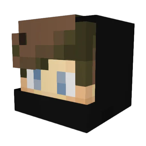 SirWinter13 Minecraft avatar head, 3D render