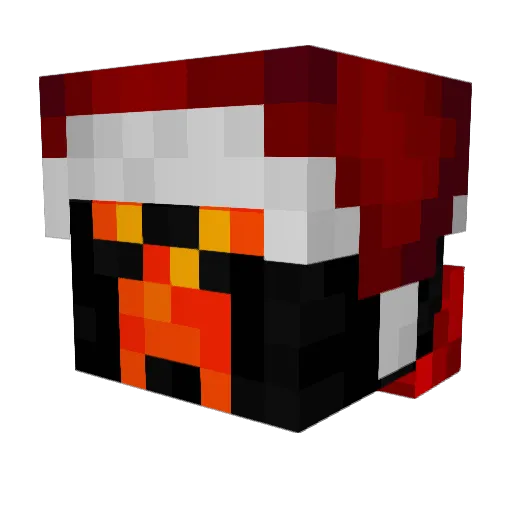 SirWoofers Minecraft avatar head, 3D render