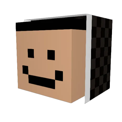 SirYeyo Minecraft avatar head, 3D render