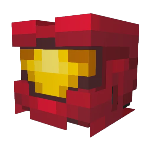 Sir_Alee Minecraft avatar head, 3D render