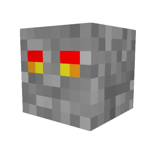 Sir_Beacon Minecraft avatar head, 3D render