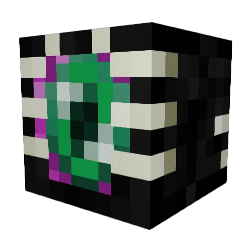 Sir_Beam_a_Lot Minecraft avatar head, 3D render