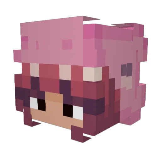 Sir_Billy Minecraft avatar head, 3D render