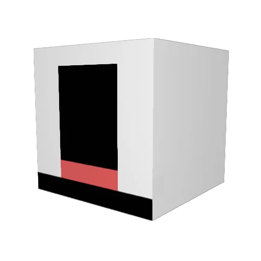 Sir_Blop Minecraft avatar head, 3D render