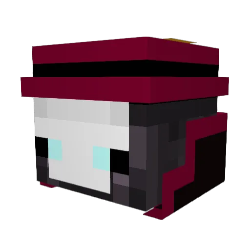 Sir_Boom Minecraft avatar head, 3D render