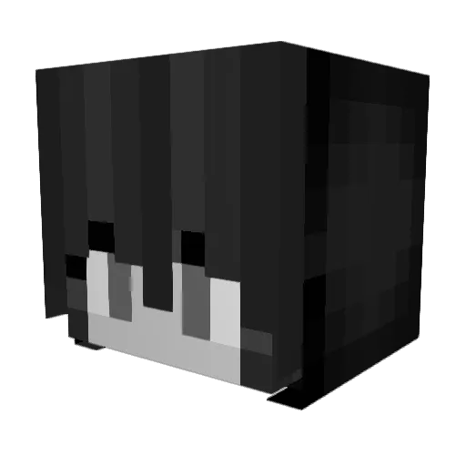 Sir_Bush Minecraft avatar head, 3D render