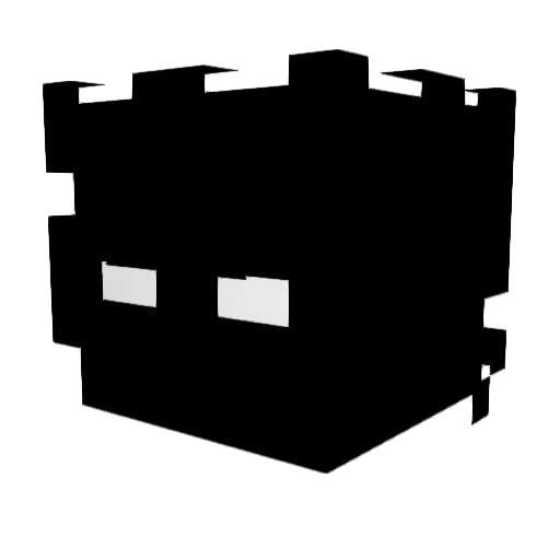 Sir_Caiden Minecraft avatar head, 3D render