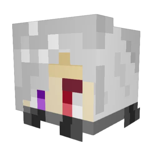 Sir_Chris15 Minecraft avatar head, 3D render