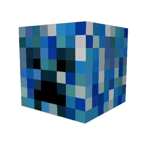 Sir_Coolio_V Minecraft avatar head, 3D render