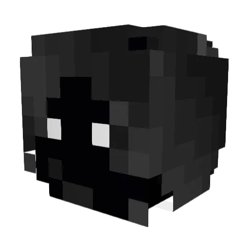 Sir_Corgo Minecraft avatar head, 3D render
