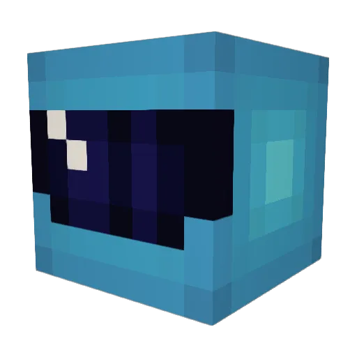 Sir_Creamington Minecraft avatar head, 3D render