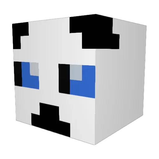 Sir_Crush Minecraft avatar head, 3D render