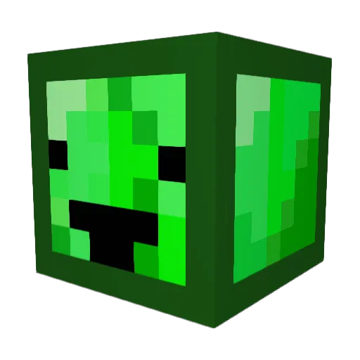 Sir_Cumfrence Minecraft avatar head, 3D render