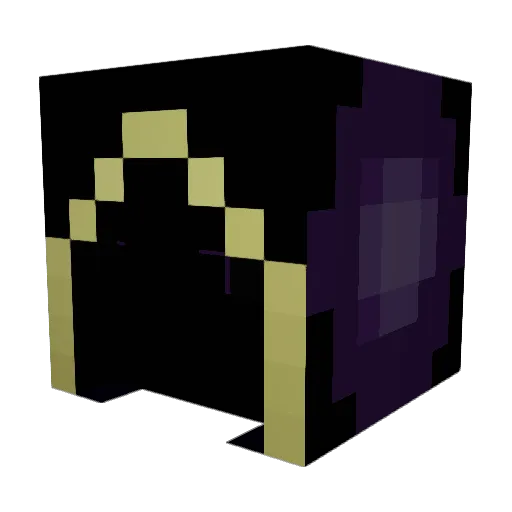 Sir_Duckling Minecraft avatar head, 3D render