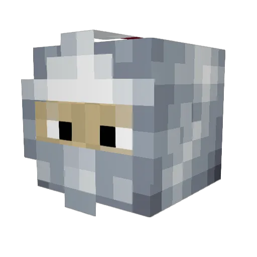 Sir_Harrik Minecraft avatar head, 3D render