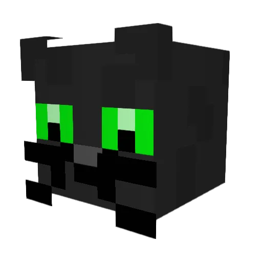 Sir_Harrs Minecraft avatar head, 3D render