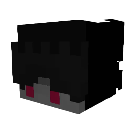 Sir_James27 Minecraft avatar head, 3D render