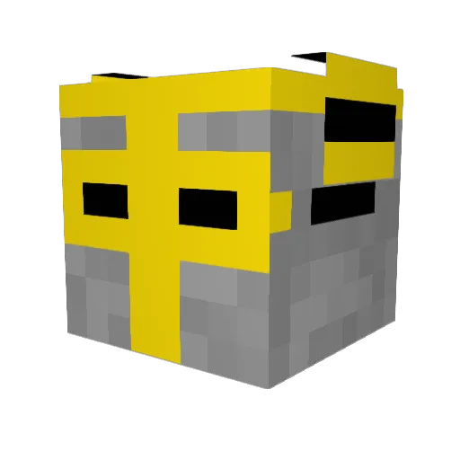 Sir_Jamie_ Minecraft avatar head, 3D render