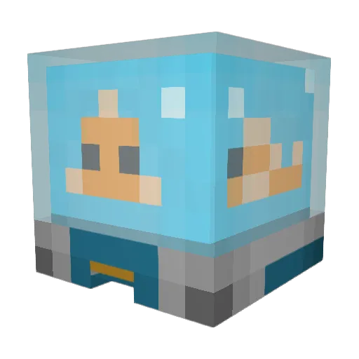 Sir_KnightCookie Minecraft avatar head, 3D render