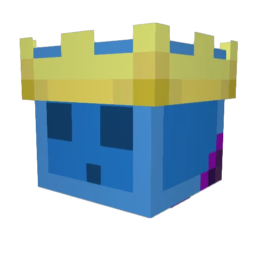 Sir_M4nta Minecraft avatar head, 3D render