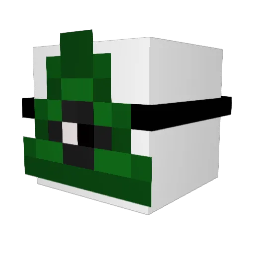 Sir_Mat Minecraft avatar head, 3D render