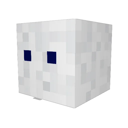 Sir_Rijst Minecraft avatar head, 3D render