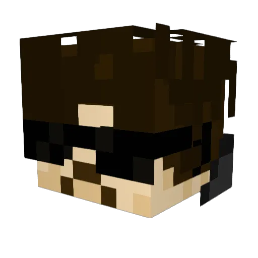 Sir_Ronahan Minecraft avatar head, 3D render