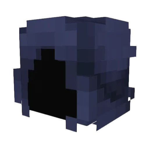 Sir_Spudson Minecraft avatar head, 3D render