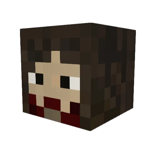 Sir_Tanks_Alot Minecraft avatar head, 3D render