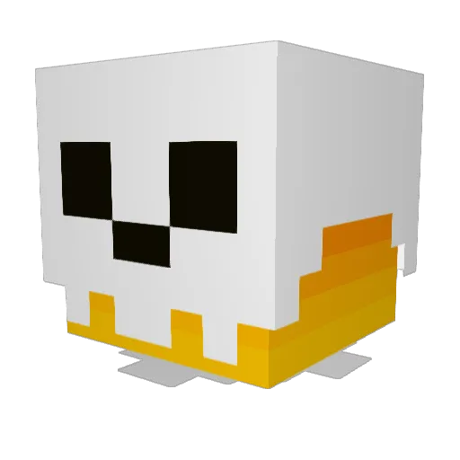 Sir_Tanner Minecraft avatar head, 3D render