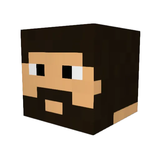 Sir_Thule Minecraft avatar head, 3D render