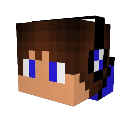 Sir_Waldo Minecraft avatar head, 3D render