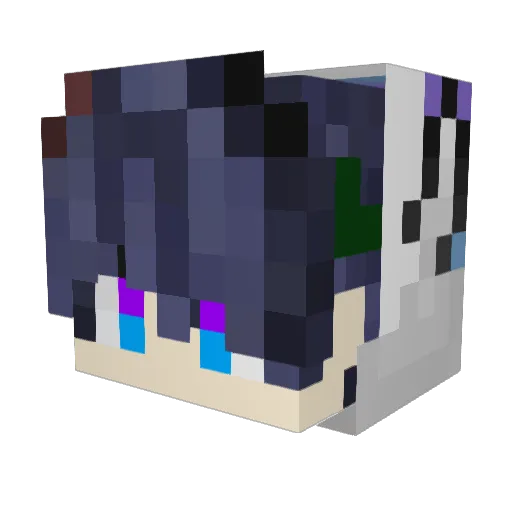 Sir_Yoshi12 Minecraft avatar head, 3D render