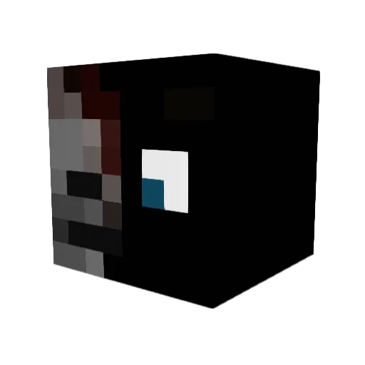 Sir_Zero Minecraft avatar head, 3D render