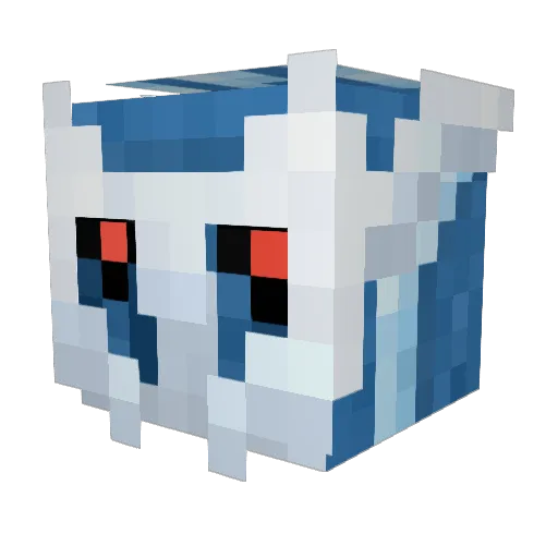 Sir_lukey Minecraft avatar head, 3D render