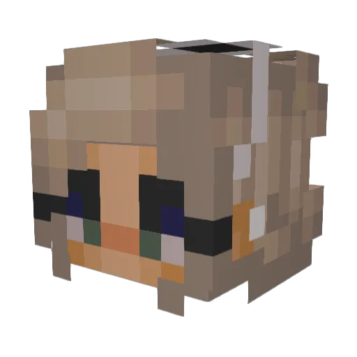 Sirchunkal0t Minecraft avatar head, 3D render