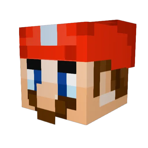 SireNimbus Minecraft avatar head, 3D render